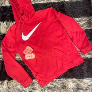 RED Medium Youth Boys Nike Sweatshirt 12 14